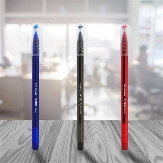Pensan Büro 1.0mm Tükenmez Kalem, Ball Point Pen