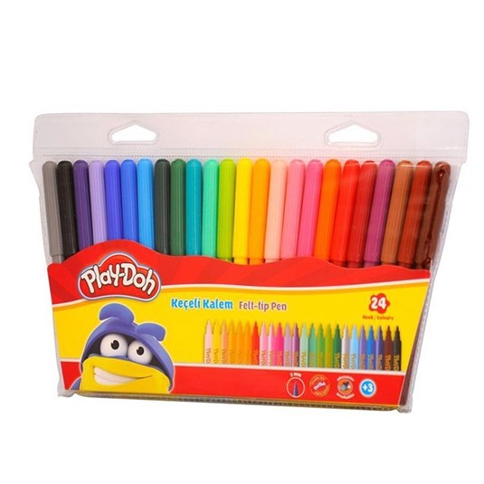Play-Doh Keçeli Kalem 24 Renk 2 mm